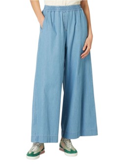 PANTALON DENIM LEGER DELAVE W2R 391T V31051 42 PAUL SMITH FEMME store Strasbourg face