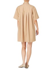 ROBE COURTE CHEMISE PLISSEE ARRIERE BEIGE W2R 707DB V31432 61 PAUL SMITH FEMME dos