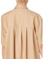 ROBE COURTE CHEMISE PLISSEE ARRIERE BEIGE W2R 707DB V31432 61 PAUL SMITH FEMME Strasbourg plis dos
