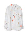 CHEMISE RAYEE BLANC BLEU TACHES MULTI W2R 357BC V31441 02 PAUL SMITH FEMME store front