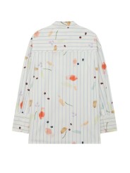 CHEMISE RAYEE BLANC BLEU TACHES MULTI W2R 357BC V31441 02 PAUL SMITH FEMME store back