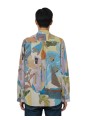 CHEMISE PRINT FLEURS POISSSONS OISEAUX MAUVE BLEU M1R 598Z V03017 43 PAUL SMITH homme shirt Strasbourg store dos