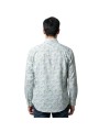 CHEMISE BLANCHE PRINT LIBERTY CIEL VERT JAUNE M1R 800P V03043 41 PAUL SMITH HOMMe shirt Strasbourg boutique de dos