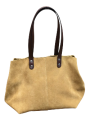 SAC T25 MEDIUM SUEDE TABAC IOOS Strasbourg boutique online store bag front