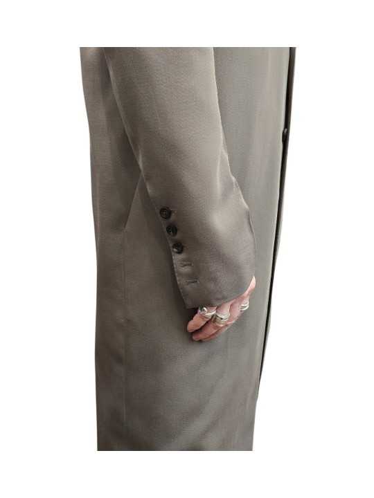 VESTE REDINGOTE DUST RICK OWENS HOMME RU01F 2941 WT 34 FASHION DESIGNER CREATEUR STRASBOURG zoom bts