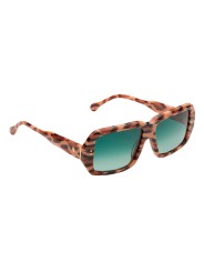 LUNETTES SUMATRA 088R LEOPARD RECTANGLE 4206 CLARIS VIROT Strasbourg sunglasses profil