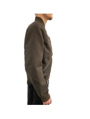 BLOUSON GRANDES POCHES ZIPPEES BORDS COTELES DARK DUST HEIZER FLIGHT RICK OWENS HOMME RU01F 2790 FASHION STRASBOURG profil