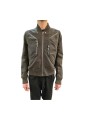 BLOUSON GRANDES POCHES ZIPPEES BORDS COTELES DARK DUST HEIZER FLIGHT RICK OWENS HOMME RU01F 2790 CDU 78 FASHION STRASBOURG face