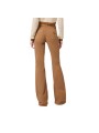 JEANS FLARE POCHES PLAQUEES CAMEL DAINO PJ 22N 6372 A16 ELISABETTA FRANCHI FEMME Strasbourg store pant dos