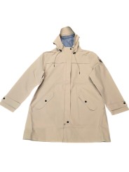 IMPERMEABLE BEAU NUAGE CORNE BEIGE 901532 9402 BY MONTAGUT jacket strasbourg face