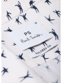 CHEMISE CREME PRINT VOLLEYEURS NAVY M2R 149T V22657 02 PAUL SMITH HOMME store shirt col