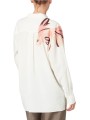 CHEMISE GAUFREE VANILLE PRINT POISSON ROSE SOIE POLY W1R 351B V11226 24 PAUL SMITh femme shirt dos
