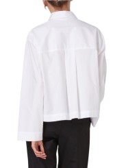 CHEMISE OVER POCHES PLAQUEES DETAIL BAYA COTON BLANC W2R 391B V21598 01 PAUL SMITH femme dos