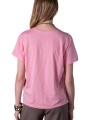 TSHIRT ESMEE FLAMME COL V COTON PIMA ROSE CANDY ANONYME FEMME store shop arrière