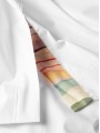 CHEMISE OVER POCHES PLAQUEES DETAIL BAYA COTON BLANC W2R 391B V21598 01 PAUL SMITH femme détail baya