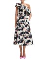 TOP ECRUE ASYMETRIQUE ARTY CHOCO NOIR JILLIAN J3BU Essentiel Antwerp femme createur mode fashion Strasbourg jupe