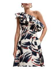 TOP ECRU ASYMETRIQUE ARTY CHOCO NOIR JILLIAN J3BU Essentiel Antwerp femme createur mode fashion strasbourg