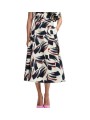 JUPE LONGUE ECRUE ASYMETRIQUE ARTY CHOCO NOIR JAELYN J3BU ESSENTIEL ANTWERP FEMMe Strasbourg boutique front