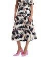 JUPE LONGUE ECRUE ASYMETRIQUE ARTY CHOCO NOIR JAELYN J3BU ESSENTIEL ANTWERP FEMMe Strasbourg boutique profil
