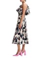 JUPE LONGUE ECRUE ASYMETRIQUE ARTY CHOCO NOIR JAELYN J3BU ESSENTIEL ANTWERP FEMMe Strasbourg boutique vue2