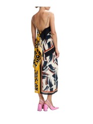 TOP BRETELLES SWARO VISCOSE ARTY CHOCO NOIR LEOPARD JAUNE JOSETTE J2YO Essentiel Antwerp createur mode fashion strasbourg