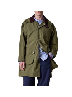 TRENCH CAPUCHE FENTES COTES BAYA MCA1127 OL52 PAUL SMITH loves BARBOUR HOMME M1R-M1127-VRIPST-38 Strasbourg boutique