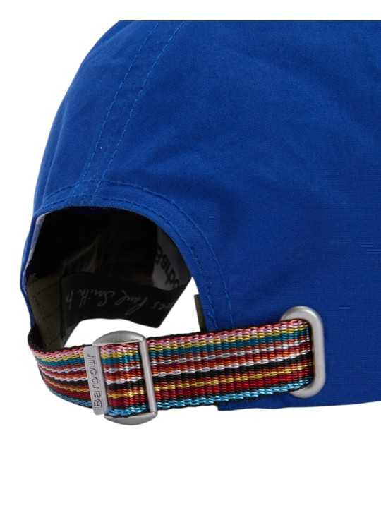 CASQUETTE BLEU ROI SANGLE BAYA MHA0964 BL71 PAUL SMITH loves BARBOUR Strasbourg M1A-M0964-VCAP-45 boutique baya