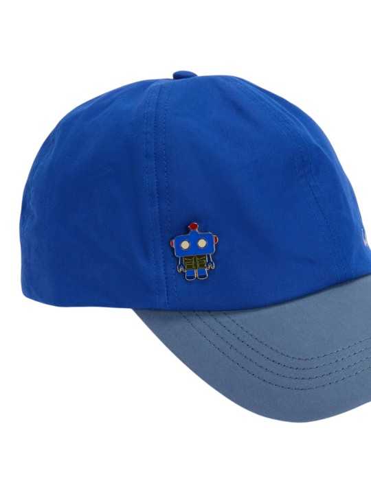 CASQUETTE BLEU ROI SANGLE BAYA MHA0964 BL71 PAUL SMITH loves BARBOUR Strasbourg M1A-M0964-VCAP-45 boutique prof