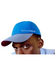 CASQUETTE BLEU ROI SANGLE BAYA MHA0964 BL71 PAUL SMITH loves BARBOUR Strasbourg M1A-M0964-VCAP-45 boutique vue