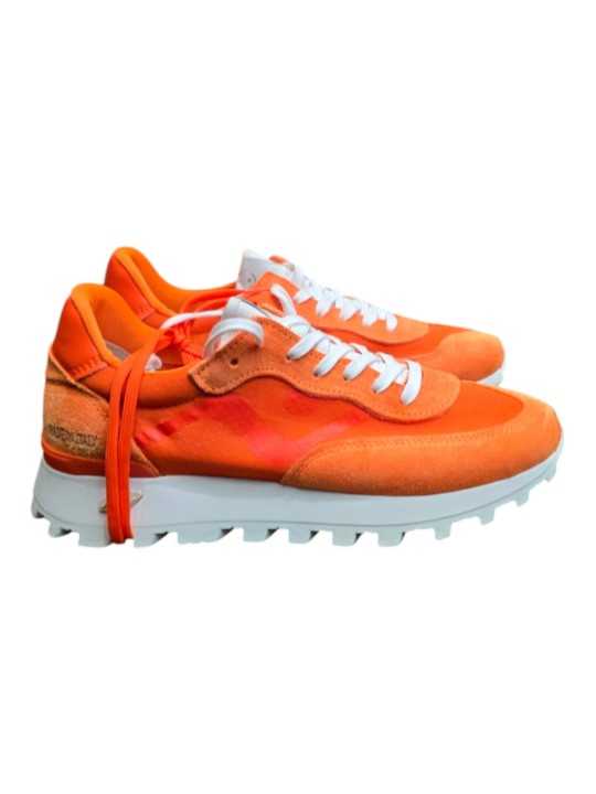Baskets Veloce fluo orange 922 No Map Society Femme boutique Strasbourg store face