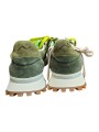 Baskets Veloce suède vert languette vert fluo 616 No Map Society Homme boutique Strasbourg arr
