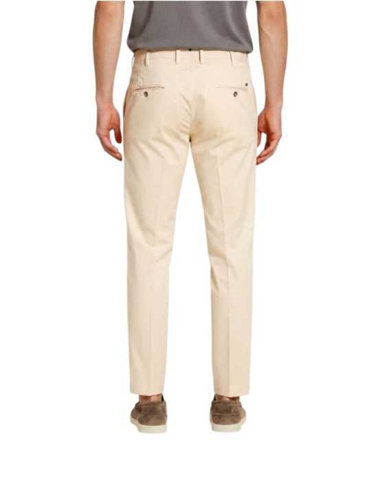 Chino coton light abricot Newyork style Masons Homme 9PN 28963 CBE700 395 Strasbourg boutique pant dos