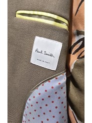 BLOUSON TAUPE POCHES PLAQUEES & ZIPPEE LAINE M1R 915Z V02988 63 PAUL SMITH HOMME boutique Strasbourg int