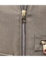 BLOUSON TAUPE POCHES PLAQUEES & ZIPPEE LAINE M1R 915Z V02988 63 PAUL SMITH HOMME boutique Strasbourg zip