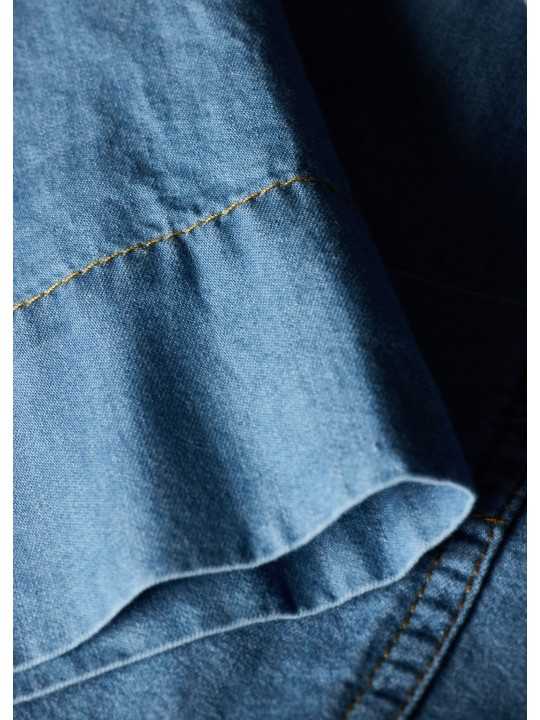 CHEMISETTE DENIM LEGER DELAVE W2R 402B V31051 42 PAUL SMITH FEMME veste boutique Strasbourg store bords