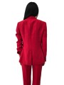 VESTE TAILLEUR LIN FUSHIA 2 BOUTONS W1R 111PA V01427 22 PAUL SMITH femme boutique Strasbourg woman store dos