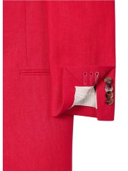 VESTE TAILLEUR LIN FUSHIA 2 BOUTONS W1R 111PA V01427 22 PAUL SMITH femme boutique Strasbourg woman store poignet