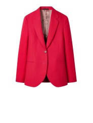 VESTE TAILLEUR LIN FUSHIA 2 BOUTONS W1R 111PA V01427 22 PAUL SMITH femme boutique Strasbourg woman store flat2