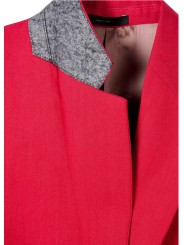 VESTE TAILLEUR LIN FUSHIA 2 BOUTONS W1R 111PA V01427 22 PAUL SMITH femme boutique Strasbourg woman store col