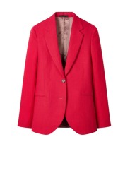 VESTE TAILLEUR LIN FUSHIA 2 BOUTONS W1R 111PA V01427 22 PAUL SMITH femme boutique Strasbourg woman store flat