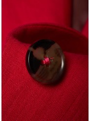 VESTE TAILLEUR LIN FUSHIA 2 BOUTONS W1R 111PA V01427 22 PAUL SMITH femme boutique Strasbourg woman store bouton