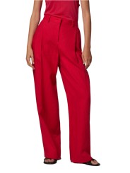 PANTALON TAILLEUR LIN FUCHSIA LARGE W1R 395T V01427 22 PAUL SMITH FEMME store Strasbourg boutique front