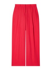 PANTALON TAILLEUR LIN FUCHSIA LARGE W1R 395T V01427 22 PAUL SMITH FEMME store Strasbourg boutique flat
