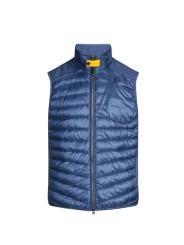 DOUDOUNE LIGHT ZAVIER SANS MANCHE BLEU TRUE BLUE PMHYWU03 0276 PARAJUMPERS HOMMe Strasbourg boutique flat