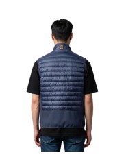 DOUDOUNE LIGHT ZAVIER SANS MANCHE BLEU TRUE BLUE PMHYWU03 0276 PARAJUMPERS HOMMe Strasbourg boutique dos