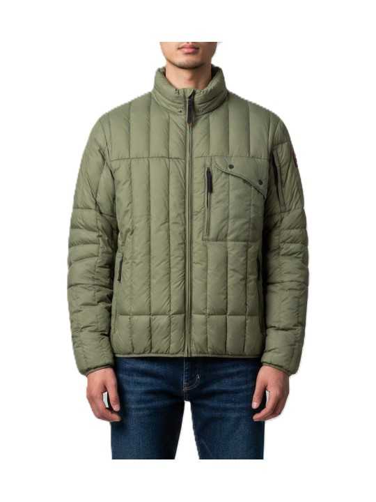 DOUDOUNE KUON VERT LICHEN KAKI PMPUIP01 0284 PARAJUMPERS HOMME Strasbourg front