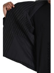 BLAZER NOIR RAYE BLANC COMFORT FLUID 3P M1277 VISCOSE COTON LH INSIDE US HOMME Strasbourg boutique int