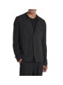 BLAZER NOIR RAYE BLANC COMFORT FLUID 3P M1277 VISCOSE COTON LH INSIDE US HOMME Strasbourg boutique front