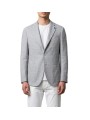 VESTE PIEDS DE POULES VERT EAU ECRU B015780 1092 5036 Baldessarini homme shop Strasbourg face