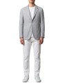 VESTE PIEDS DE POULES VERT EAU ECRU B015780 1092 5036 Baldessarini homme shop Strasbourg look